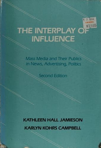Tapa de The interplay of influence
