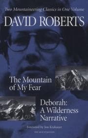Tapa de The Mountain of My Fear : Deborah : A Wilderness Narrative