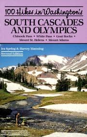 Tapa de 100 hikes in Washington's South Cascades and Olympics