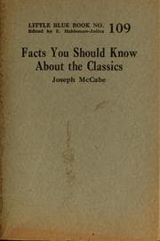Tapa de Facts you should know about the classics