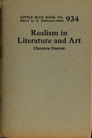 Tapa de Realism in literature and art