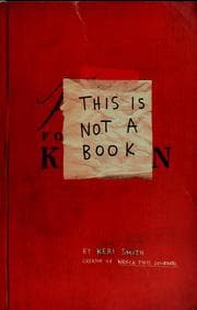 Tapa de This is not a book