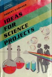 Tapa de Ideas for science projects