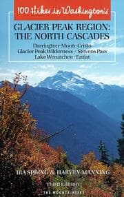 Tapa de One Hundred Hikes in Washington's North Cascades Glacier Peak Region