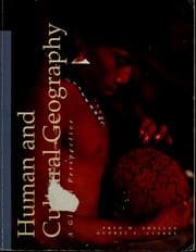 Tapa de Human and cultural geography