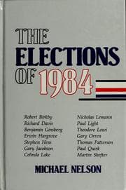 Tapa de The Elections of 1984