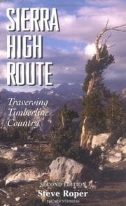 Tapa de The Sierra High Route