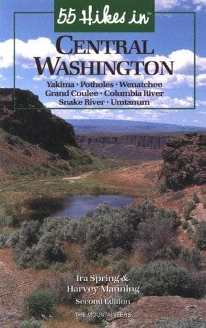 Tapa de 55 hikes in central Washington