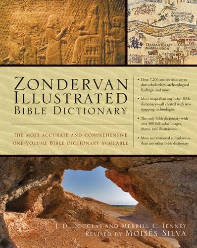 Tapa de Zondervan illustrated Bible dictionary