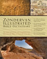 Tapa de Zondervan illustrated Bible dictionary