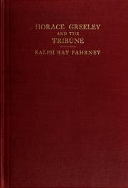 Tapa de Horace Greeley and the Tribune in the Civil War