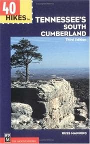 Tapa de 40 Hikes in Tennessee's South Cumberland