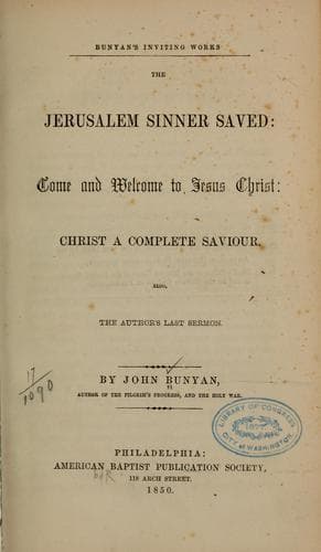 Tapa de Bunyan's inviting works