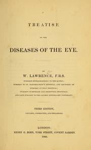 Tapa de A treatise on the diseases of the eye