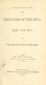 Tapa de Bunyan's awakening works