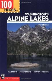 Tapa de 100 Hikes in Washington's Alpine Lakes