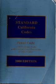Tapa de The Standard Penal Code with the evidence code and selected penal provisions