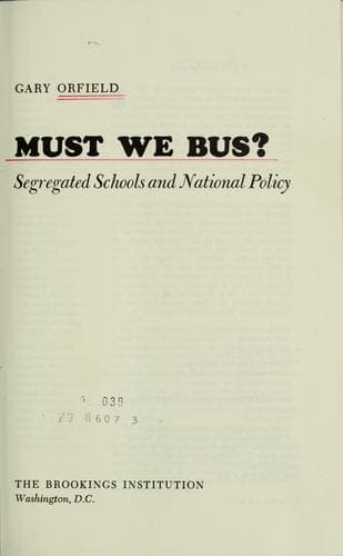 Tapa de Must We Bus?