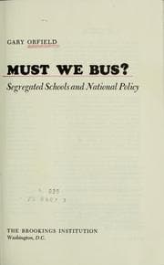 Tapa de Must We Bus?