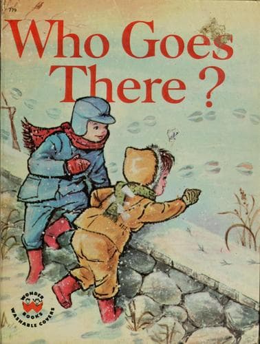 Tapa de Who goes there?