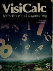 Tapa de VisiCalc for science and engineering