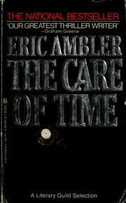 Tapa de The care of time