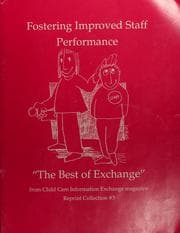 Tapa de Fostering Improved Staff Performance (Best of Exchange)