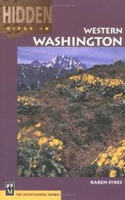 Tapa de Hidden Hikes in Western Washington