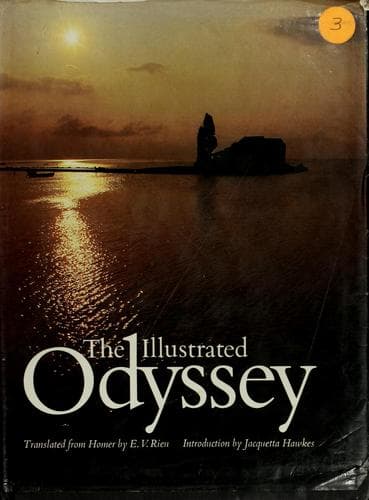 Tapa de The illustrated Odyssey