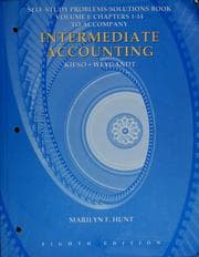 Tapa de Self-study problems/solutions book to accompany Intermediate accounting