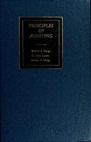 Tapa de Principles of auditing