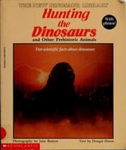 Tapa de Hunting the dinosaurs and other prehistoric animals