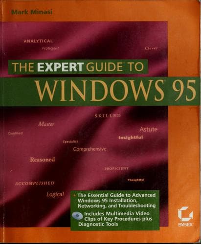 Tapa de The expert guide to Windows 95