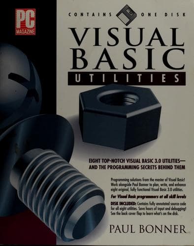Tapa de PC magazine Visual Basic utilities