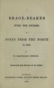 Tapa de A Brage-beaker with the Swedes, or, Notes from the North in 1852