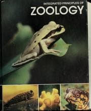 Tapa de Integrated principles of zoology