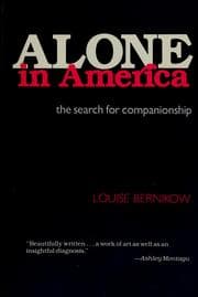 Tapa de Alone in America