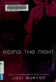 Tapa de Riding the night