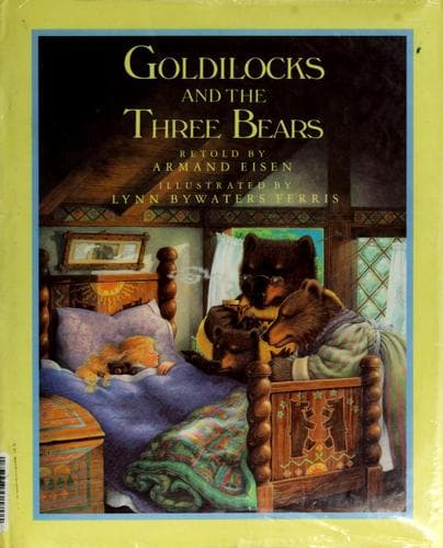 Tapa de Goldilocks and the three bears