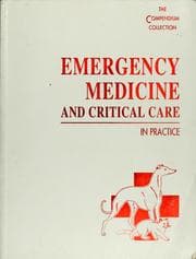 Tapa de Emergency medicine and critical care