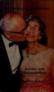 Tapa de The century of Max Zimmer, builder and philanthropst