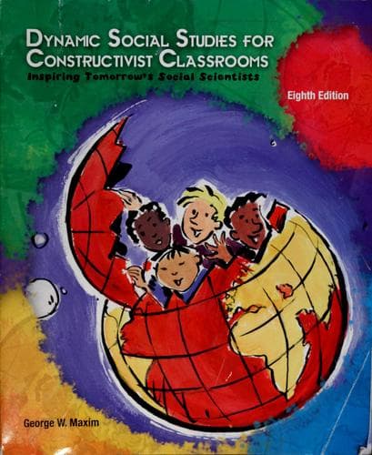 Tapa de Dynamic social studies for constructivist classrooms