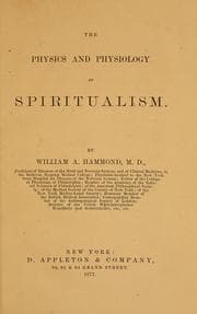 Tapa de The physics and physiology of spiritualism