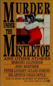Tapa de Murder under the mistletoe