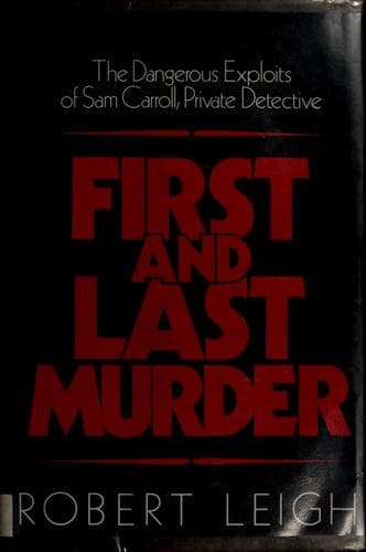 Tapa de First and last murder
