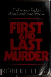 Tapa de First and last murder