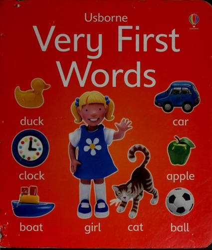 Tapa de Very first words