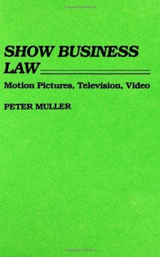 Tapa de Show Business Law
