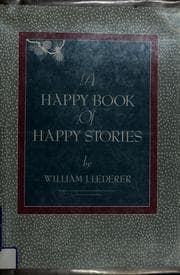 Tapa de A happy book of happy stories