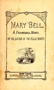 Tapa de Mary Bell; a Franconia story